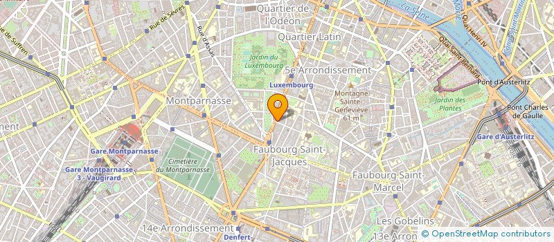 localisation de l'entreprise COMPAGNIE ACT & BLOOM  PARIS