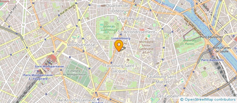 localisation de l'entreprise COMPAGNIE ACTANTIEL  PARIS