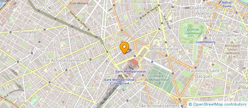 localisation de l'entreprise COMPAGNIE ACTEURS AU PLURIEL  PARIS