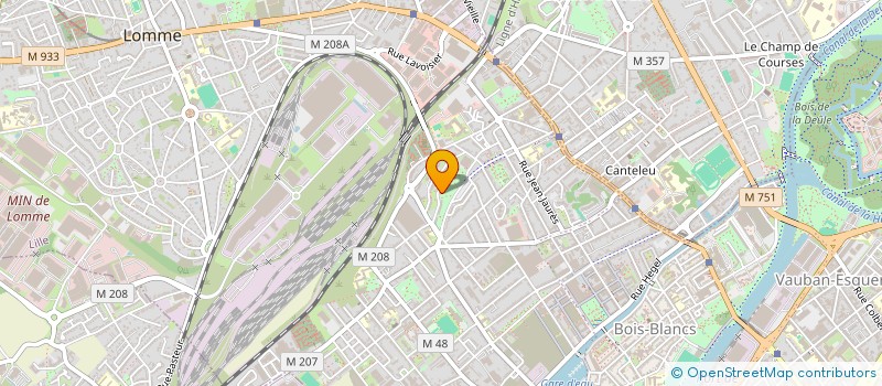 localisation de l'entreprise COMPAGNIE AGATHE DANS LE VENT à LILLE