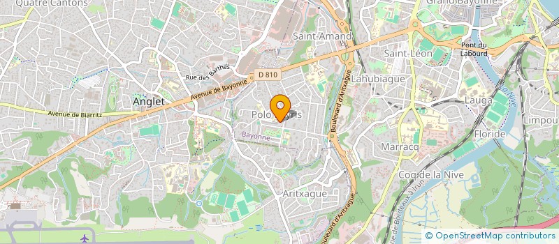 localisation de l'entreprise COMPAGNIE AGORA à BAYONNE