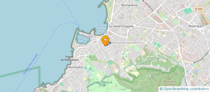 localisation de l'entreprise COMPAGNIE AHO - HORIZONS MOUVANTS  MARSEILLE