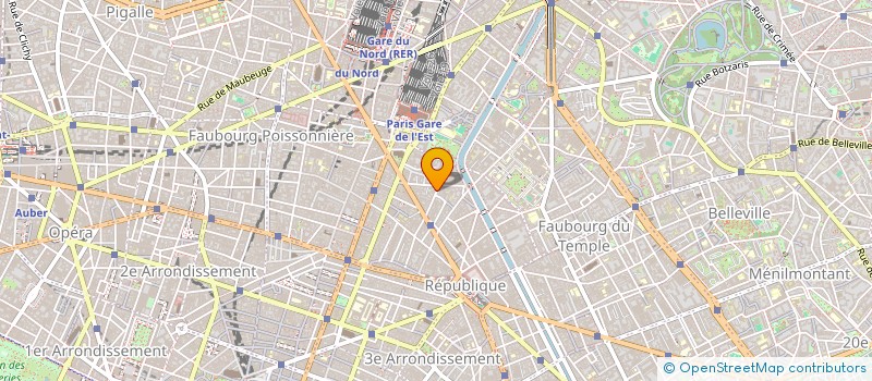 localisation de l'entreprise COMPAGNIE AILLEURS  PARIS