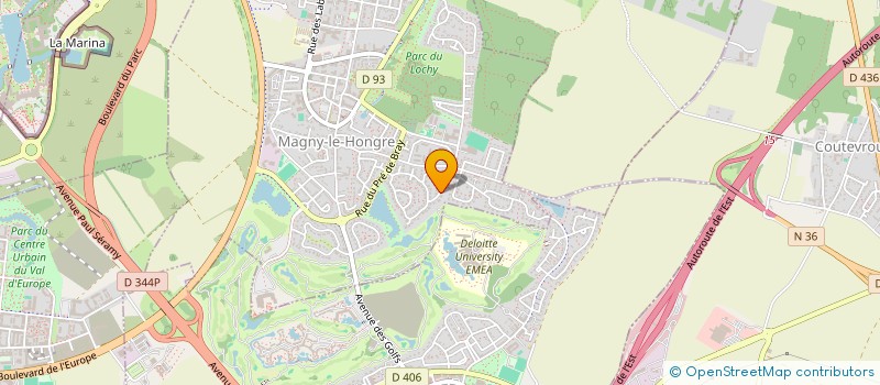 localisation de l'entreprise COMPAGNIE AKOLADE  MAGNY-LE-HONGRE