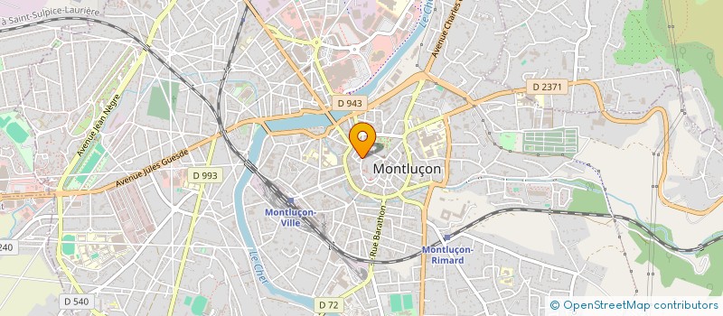 localisation de l'entreprise COMPAGNIE AL-BASMA  MONTLUCON