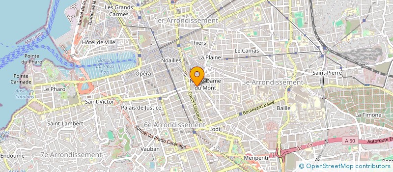 localisation de l'entreprise COMPAGNIE AL MASIRA à MARSEILLE