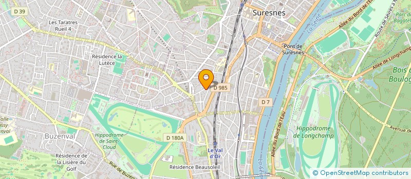 localisation de l'entreprise COMPAGNIE ALKIMIA à SURESNES