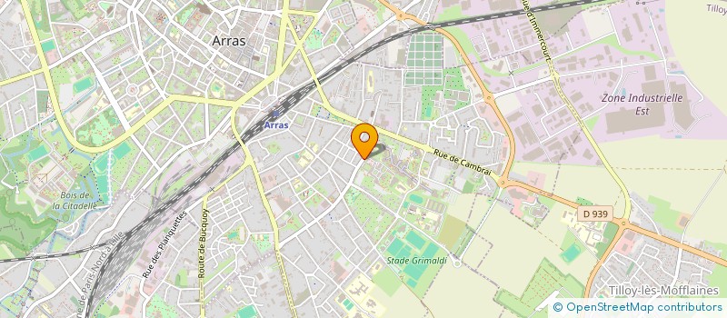 localisation de l'entreprise COMPAGNIE ALPHA SQUADD à ARRAS