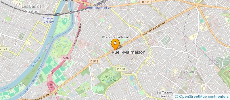 localisation de l'entreprise COMPAGNIE ALTITUDES à RUEIL-MALMAISON