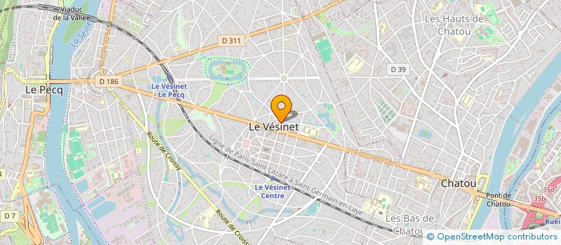 localisation de l'entreprise COMPAGNIE AMARANTHUS à LE VESINET