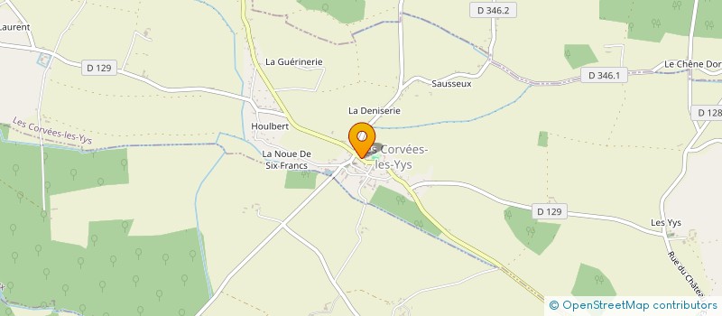 localisation de l'entreprise COMPAGNIE AMBITUS à LES CORVEES-LES-YYS