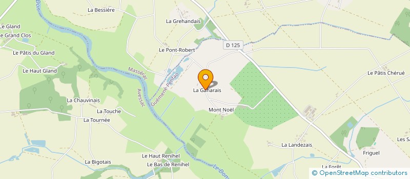 localisation de l'entreprise COMPAGNIE AN TRI BROC'H à GUEMENE-PENFAO