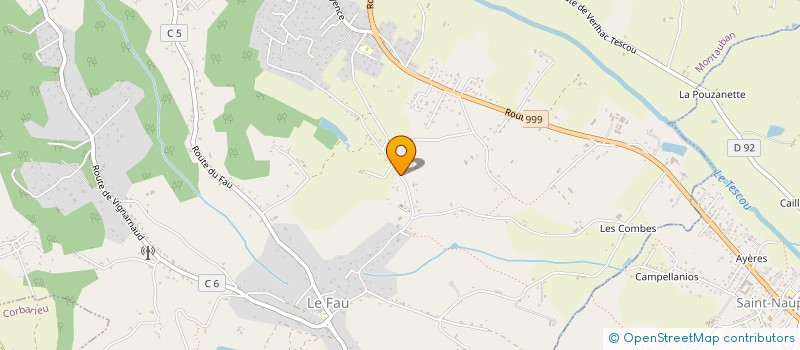 localisation de l'entreprise COMPAGNIE ANDRE CHAUCHAT  MONTAUBAN