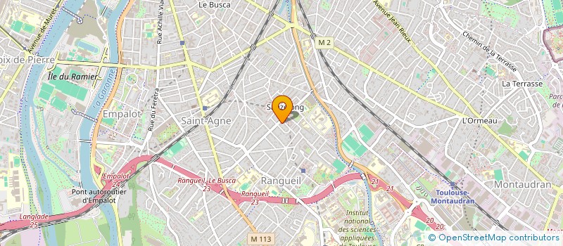 localisation de l'entreprise COMPAGNIE ANNE MA SOEUR ANNE à TOULOUSE