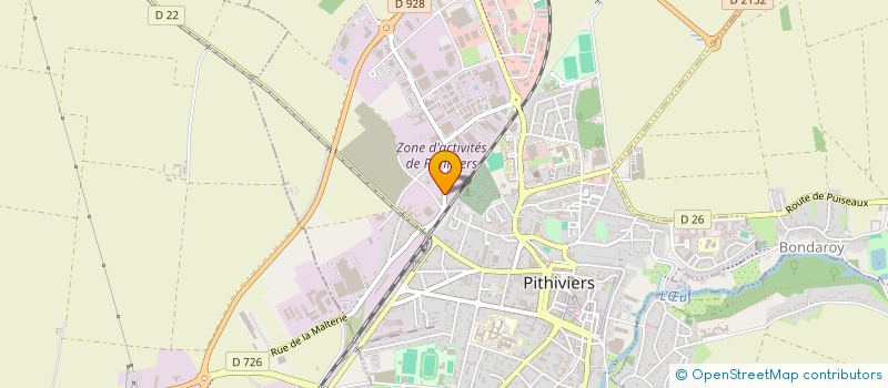 localisation de l'entreprise COMPAGNIE APICOLE GATINAIS ET CENTRE à PITHIVIERS