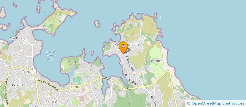 localisation de l'entreprise COMPAGNIE APPRIVOISEE  PERROS-GUIREC