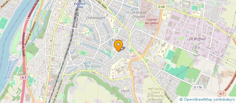 localisation de l'entreprise COMPAGNIE APSU à VALENCE