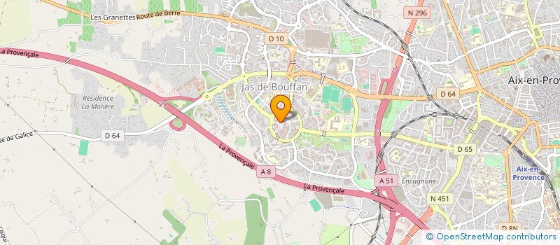 localisation de l'entreprise COMPAGNIE AR  AIX-EN-PROVENCE