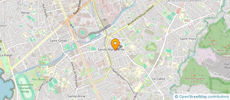 localisation de l'entreprise COMPAGNIE ARCANE AMARANTE à MARSEILLE