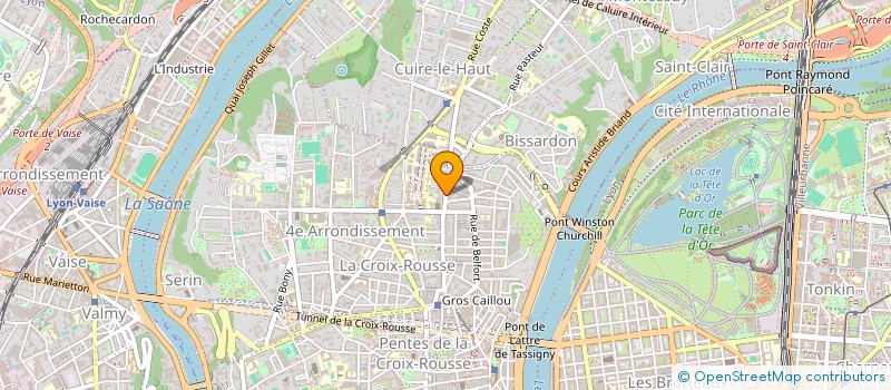 localisation de l'entreprise COMPAGNIE ARCANE DANSE  LYON