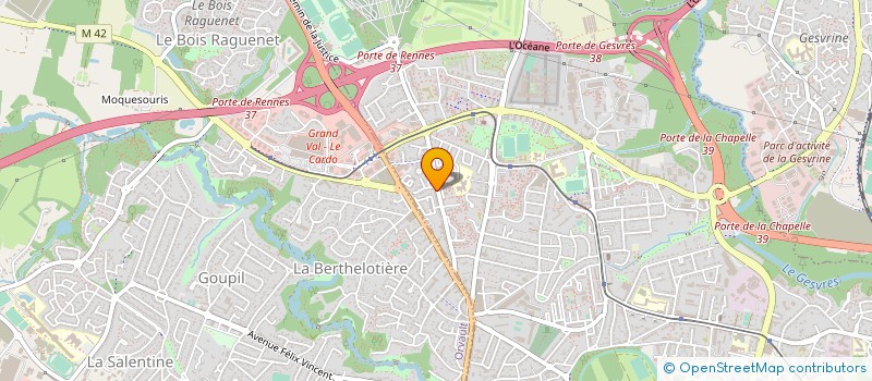 localisation de l'entreprise COMPAGNIE ARCHERS NANTAIS à NANTES