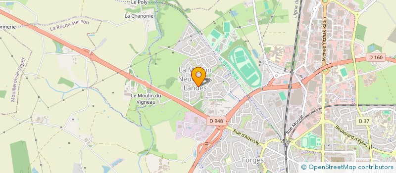 localisation de l'entreprise COMPAGNIE ARKADIN à ROCHE SUR YON (LA)