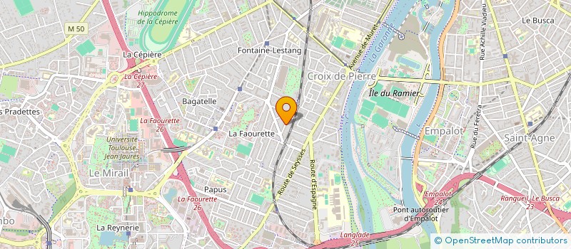 localisation de l'entreprise COMPAGNIE ARSENIC à TOULOUSE