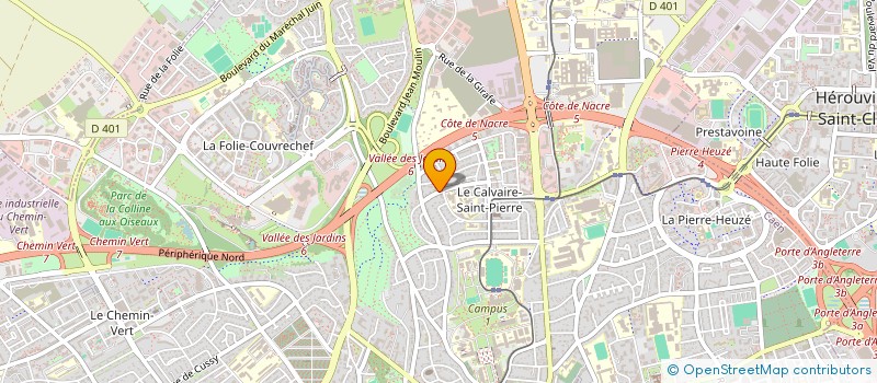 localisation de l'entreprise COMPAGNIE ART NOUVEAU à CAEN