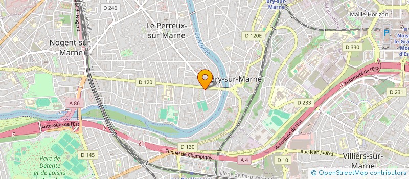 localisation de l'entreprise COMPAGNIE ARTISANALE à LE PERREUX-SUR-MARNE