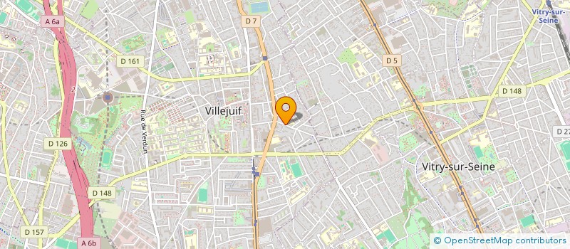 localisation de l'entreprise COMPAGNIE ARTS ZAPAR à VILLEJUIF