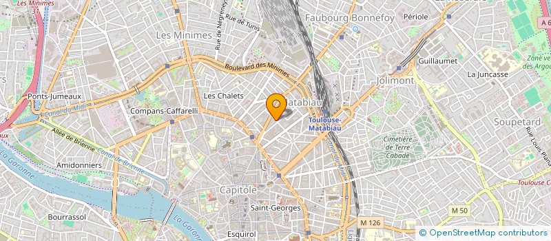 localisation de l'entreprise COMPAGNIE ASTAYRA 1 à TOULOUSE