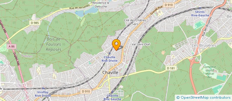 localisation de l'entreprise COMPAGNIE ASTRES MELODIES à CHAVILLE