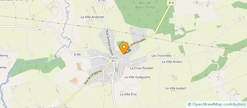 localisation de l'entreprise COMPAGNIE ATCHE à PLELO