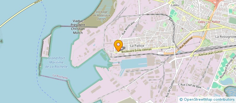 localisation de l'entreprise COMPAGNIE ATLANTIQUE DES BOIS ET DERIVES  LA ROCHELLE