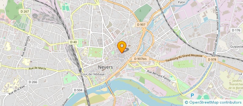 localisation de l'entreprise COMPAGNIE ATTICUS  NEVERS