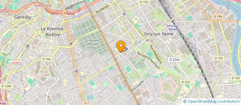 localisation de l'entreprise COMPAGNIE ATYPICK à IVRY-SUR-SEINE