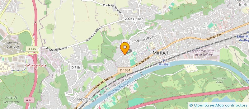 localisation de l'entreprise COMPAGNIE AU FAIT à MIRIBEL