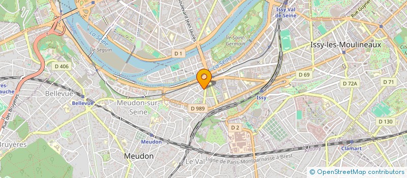 localisation de l'entreprise COMPAGNIE AUPRES DE VOUS à BOULOGNE-BILLANCOURT