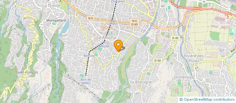 localisation de l'entreprise COMPAGNIE AUSTRAL DES FLUIDES à SAINT-DENIS