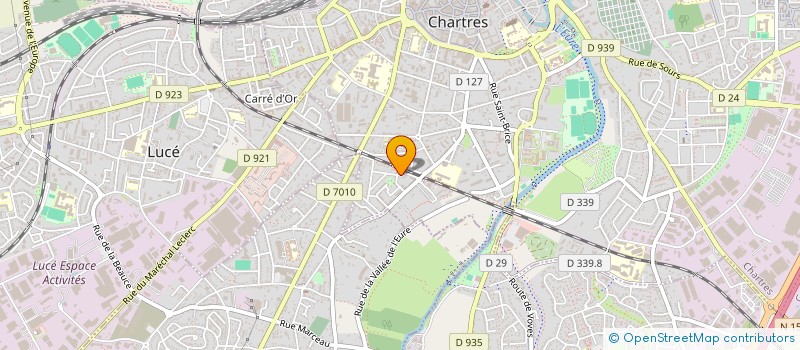localisation de l'entreprise COMPAGNIE AVANT L'AVERSE à CHARTRES