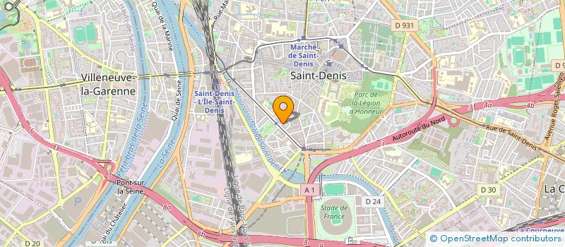 localisation de l'entreprise COMPAGNIE AZACUSCA  SAINT-DENIS