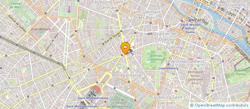 localisation de l'entreprise COMPAGNIE B  PARIS