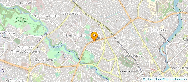 localisation de l'entreprise COMPAGNIE BAIE DE QUIBERON à NANTES
