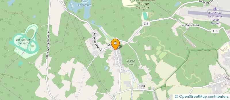 localisation de l'entreprise COMPAGNIE BALBUZE  ROU-MARSON