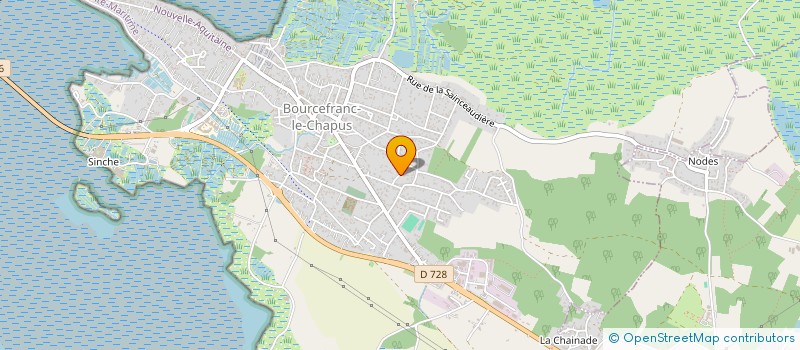 localisation de l'entreprise COMPAGNIE BALLET ALCYON  BOURCEFRANC-LE-CHAPUS