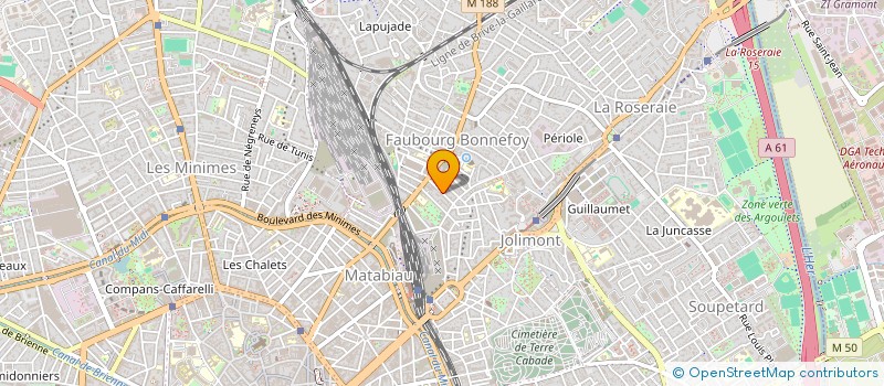 localisation de l'entreprise COMPAGNIE BANALE  TOULOUSE