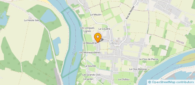 localisation de l'entreprise COMPAGNIE BANDE DE COPAINS  BOU