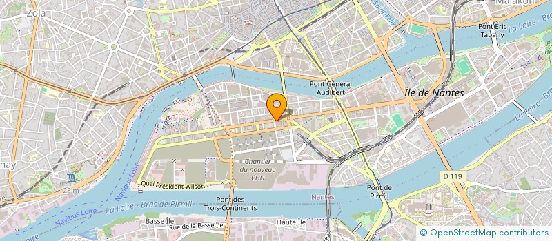 localisation de l'entreprise COMPAGNIE BARATINUAGES  NANTES