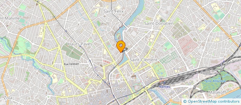 localisation de l'entreprise COMPAGNIE BARBE TORTE à NANTES