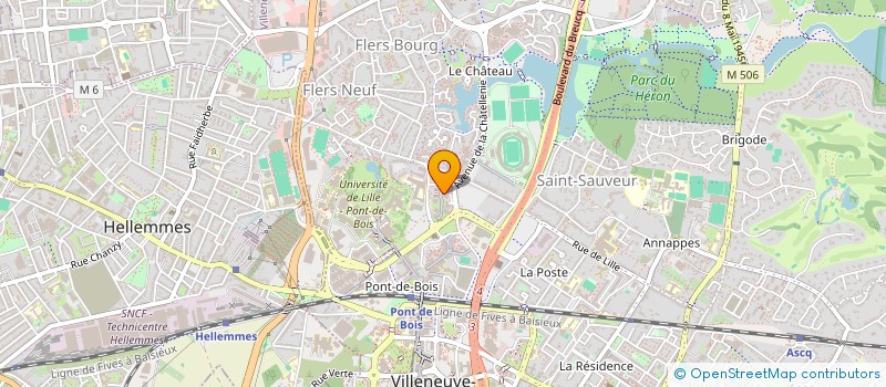 localisation de l'entreprise COMPAGNIE BARBICHOU à VILLENEUVE-D'ASCQ